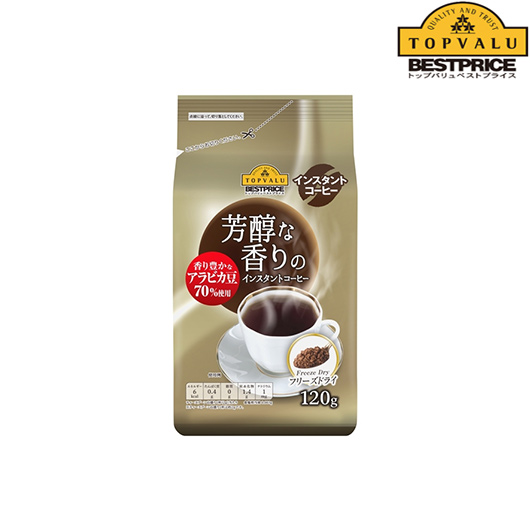 Mellow Instant TVBP MELLOW AROMA INSTANT COFFEE WITH FREEZE DRIED 120 G - TOPVALU ...