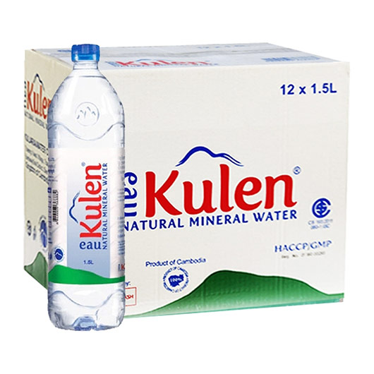 EAU KULEN NATURAL MINERAL WATER 1500ML X12 CASE