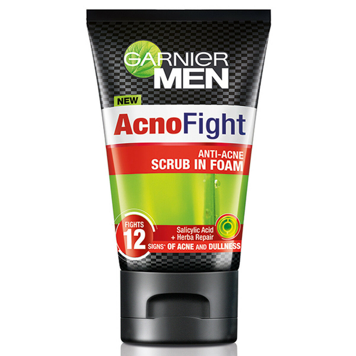 GARNIER Men Acno Fight Anti-Acne Scrub In Foam 100ml