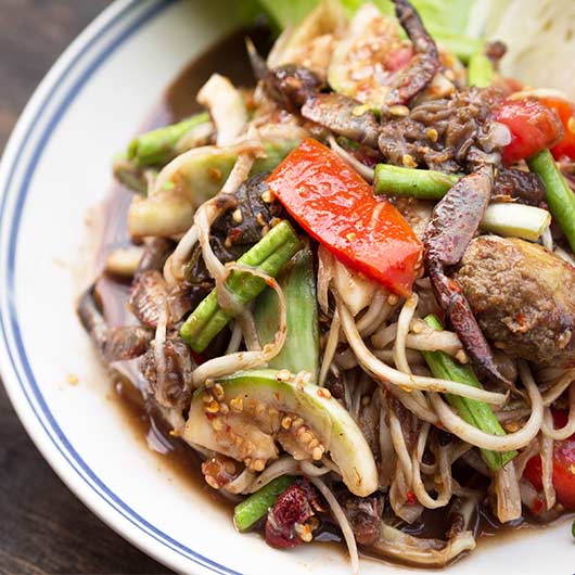 បុកល្ហុងក្ដាមប្រៃ
