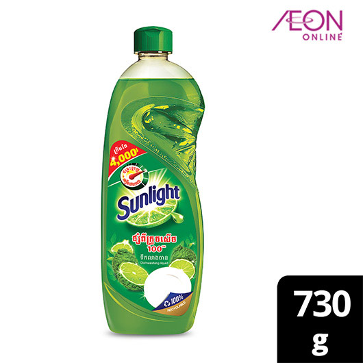 SUNLIGHT DISHWASHING  GREEN KAFFIR LIME KH BT 15X9