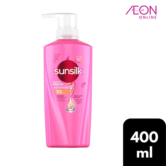 SUNSILK SHAMPOO SMO&MANAGEABLE 12X370ML