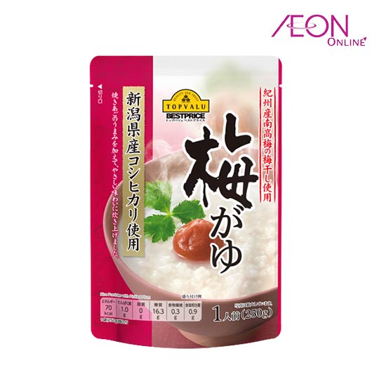 TVBP RICE PORRIDGE WITH PICKLED PLUM 250 G