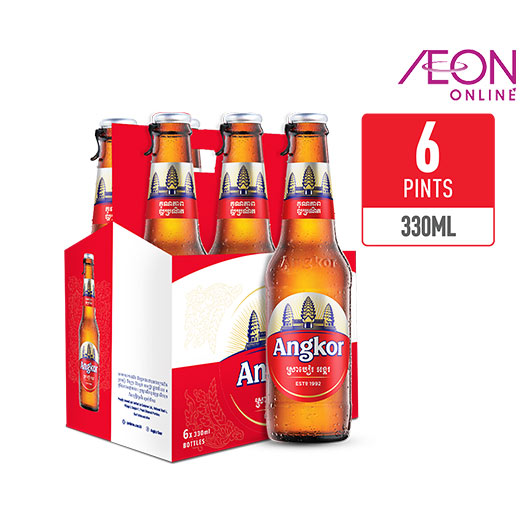 ANGKOR BEER PINT 330ML PACK