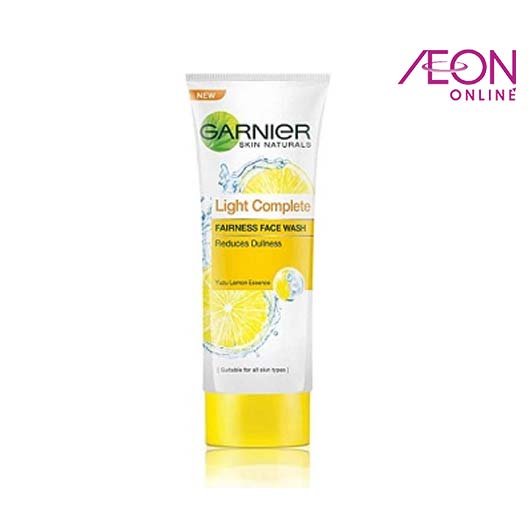 GARNIER LIGHT COMPLETE FACIAL FOAM 100ML RE14