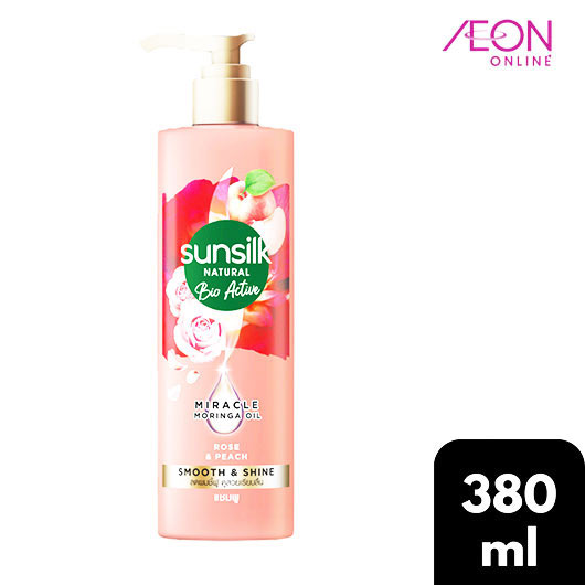 SUNSILK SH BA ROSE PEACH 380ML