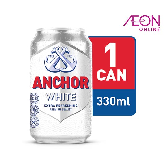 ANCHOR WHITE CAN 33CL