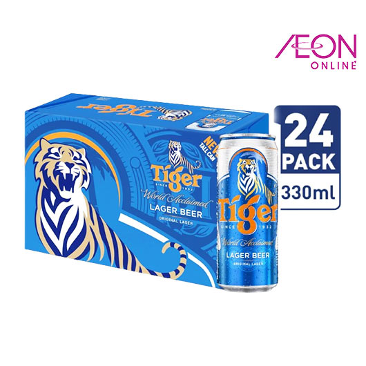 TIGER BEER CAN 330ML (CASE)