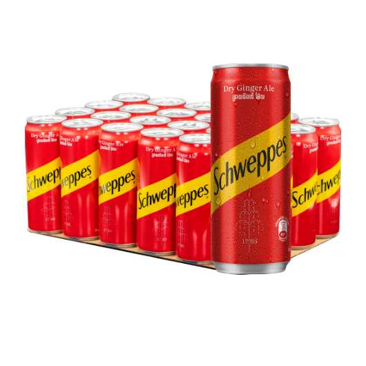ទឹកសូដារសជាតិខ្ញី 330ML