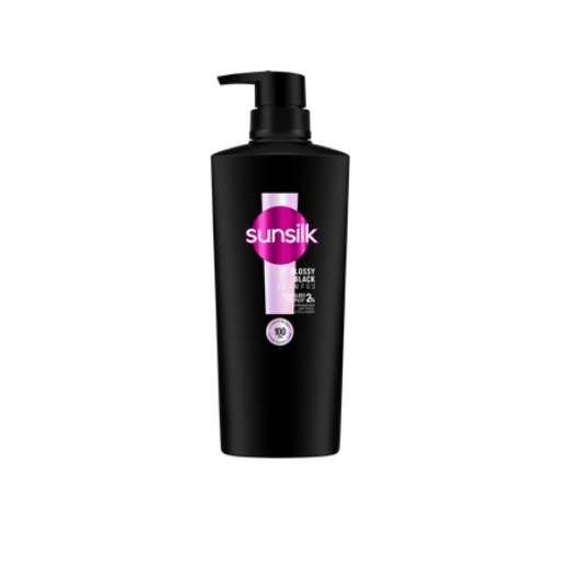 សាប៊ូកក់សក់SUNSILK BLACK SHINE 400ML